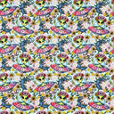 Floral Alien 12x12 sheet Adhesive vinyl