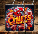 Chiefs Forever wrap vinyl tumbler wraps