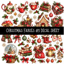 Christmas Fairies UV DTF Decal sheets 13 Designs available