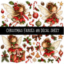 Christmas Fairies UV DTF Decal sheets 13 Designs available