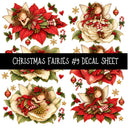 Christmas Fairies UV DTF Decal sheets 13 Designs available