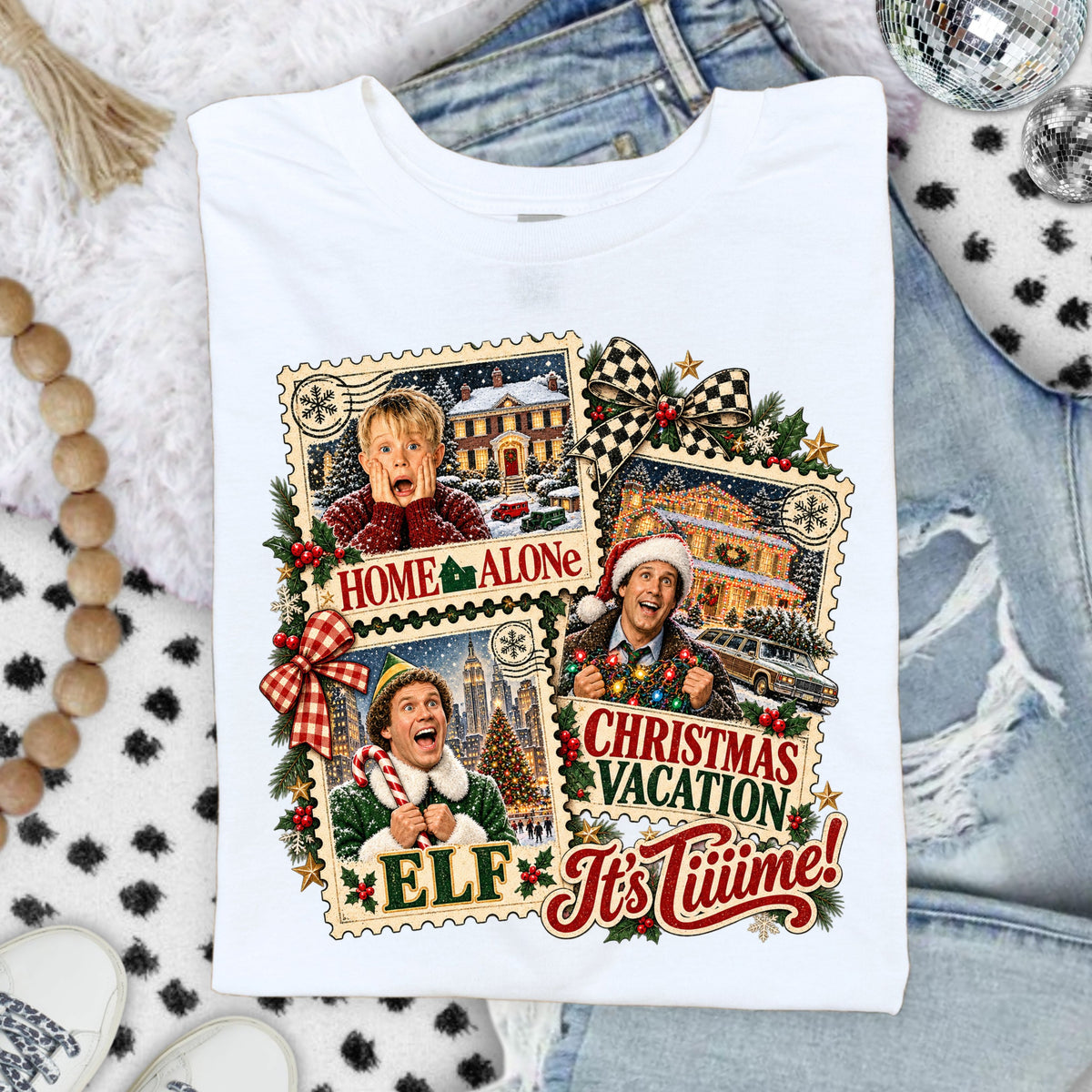 Christmas Movies DTF Transfers