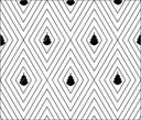 Christmas Rhombus Template download