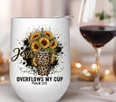 Jesus overflows my cup UV DTF Decals