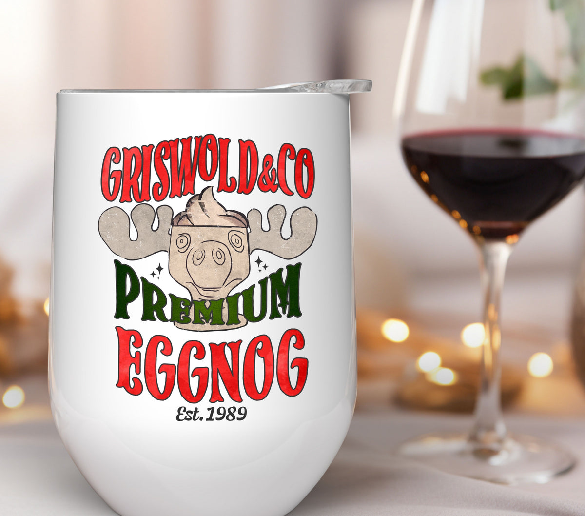 Griswold Eggnog UV DTF Decals