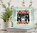 Frenchie Mom Glass Block Decal