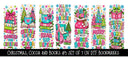Christmas, Cocoa and Books  Bookmark UV DTF Decal sheet- 7 Designs per sheet 3 sheet options