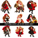 Christmas in NYC UV DTF Decal sheets 9 Designs available
