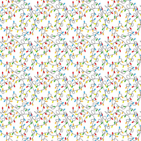 Christmas Lights - Adhesive Vinyl