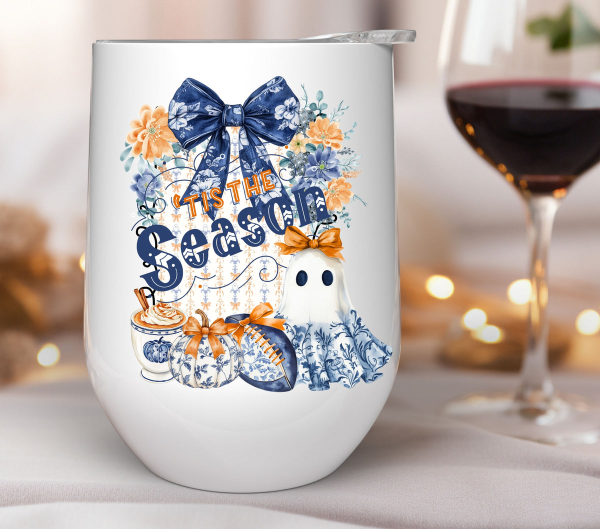 Tis the season-Cottage Hollow Collection floral UV DTF Decals
