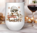 Sweater Weather Owl UV DTF Decals