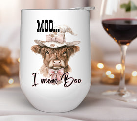 Moo...I mean Boo! UV DTF Decals