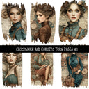 Clockwork and Corsets UV DTF Decal sheets 7 Designs available