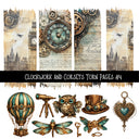 Clockwork and Corsets UV DTF Decal sheets 7 Designs available