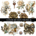 Clockwork and Corsets UV DTF Decal sheets 7 Designs available