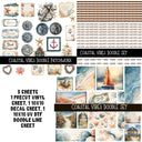 Coastal Vibes Doodle Patchwork Set
