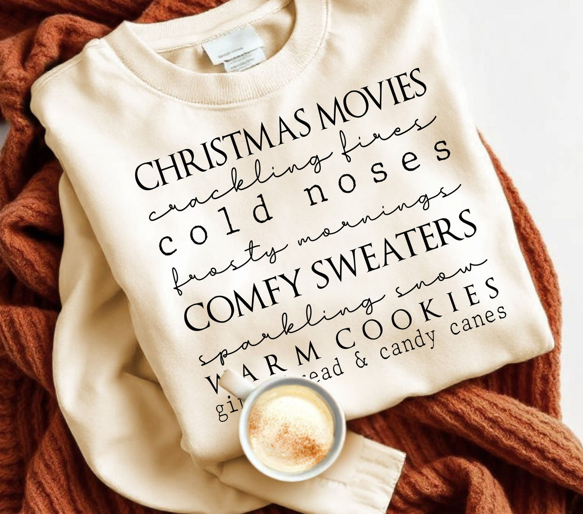 Christmas Movies-black  DTF Transfers
