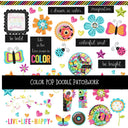 Color Pop Doodle Patchwork Set