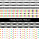 Color Pop Doodle Patchwork Set