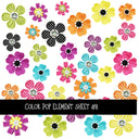 Color Pop Element UV DTF Decal sheets 8 Sheet Designs to choose from