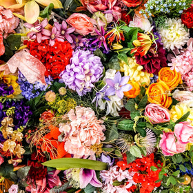 Colorful Bouquet - Adhesive Vinyl