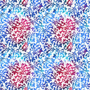 Colorful Damask - Adhesive Vinyl