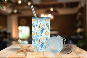 Sand and Sea Mini Tumbler wrap