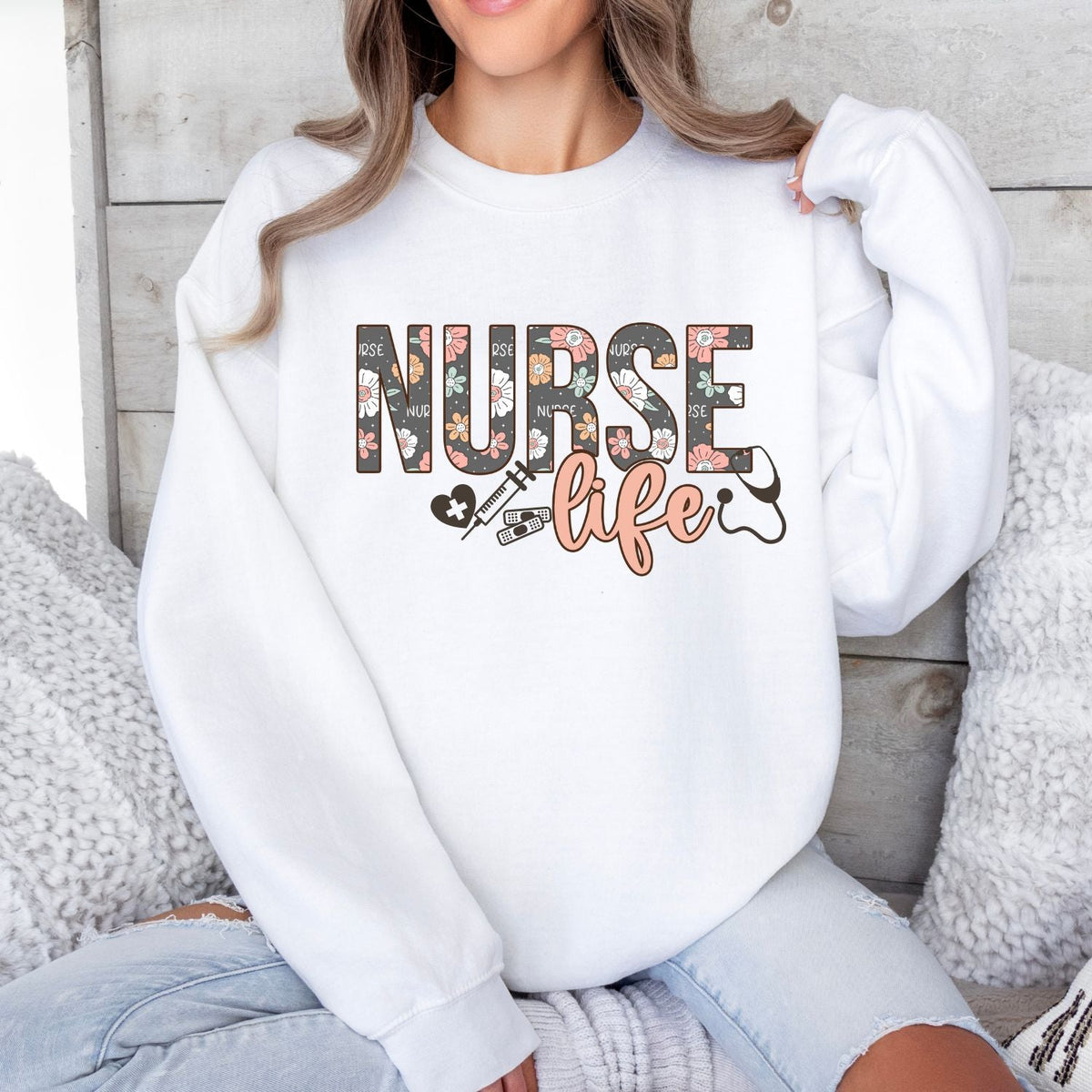 Nurse Life Boho DTF Transfer- 3 Options