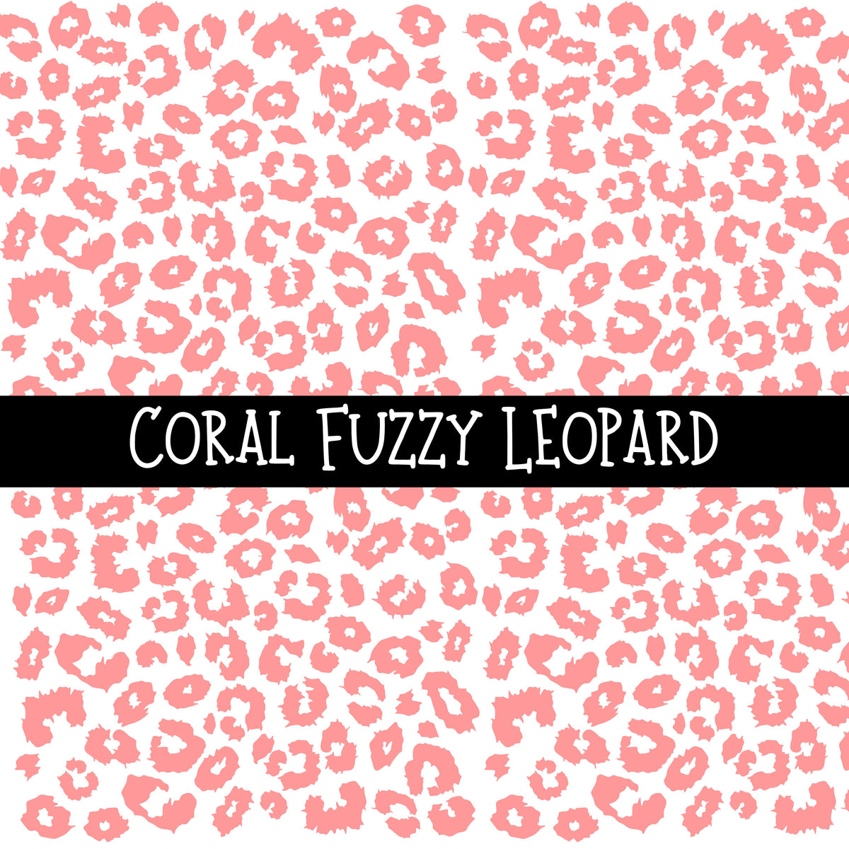 Fuzzy Leopard UV DTF Decal sheets 8 color Options