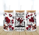 Spread those pages - UV DTF 16oz Libbey wrap