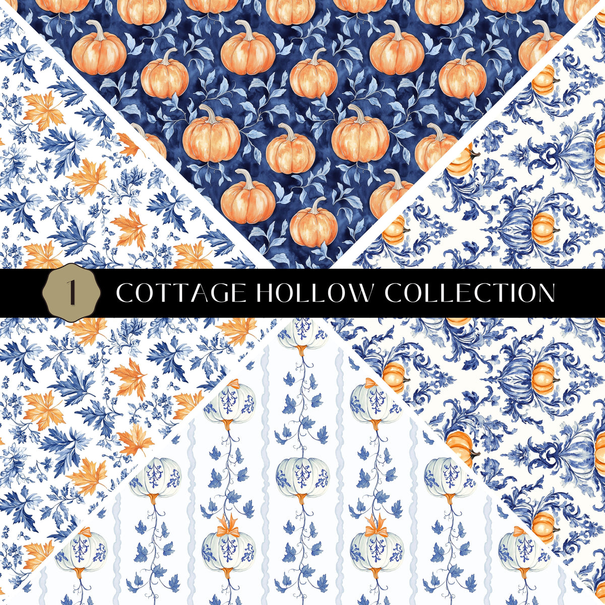 Cottage Hollow precut Vsplit 12x12 vinyl sheet 2 Designs