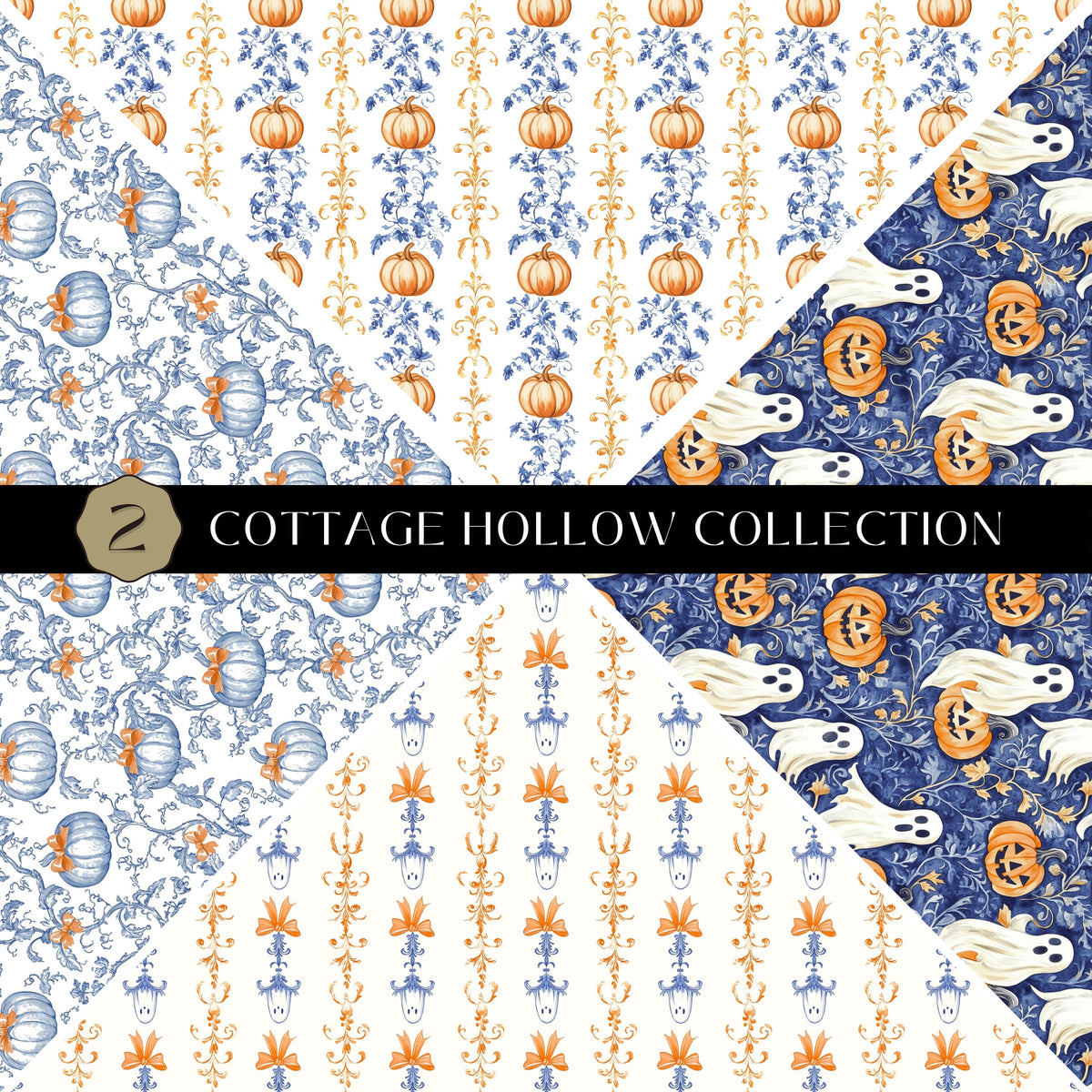 Cottage Hollow precut Vsplit 12x12 vinyl sheet 2 Designs