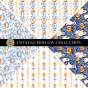Cottage Hollow precut Vsplit 12x12 vinyl sheet 2 Designs