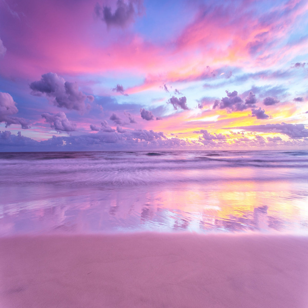 Cotton Candy Beach! - Adhesive Vinyl