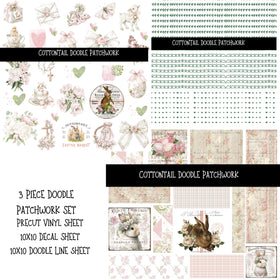 Cottontail Doodle Patchwork Set