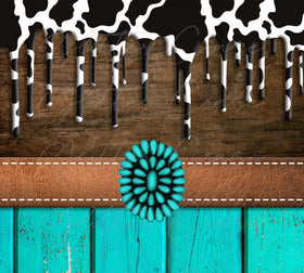 Cow Drip Vinyl Wrap