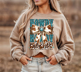 Howdy Howdy Howdy DTF Transfers