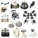 Cozy Halloween UV DTF Decal Sheets- 4 Design Options