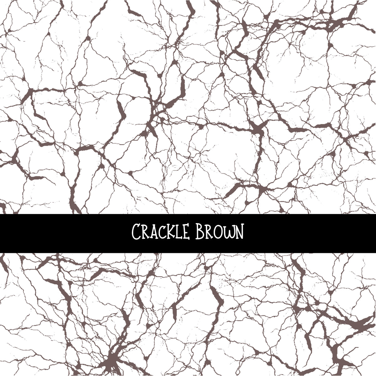 Crackle UV DTF Decal sheets 13 colors available