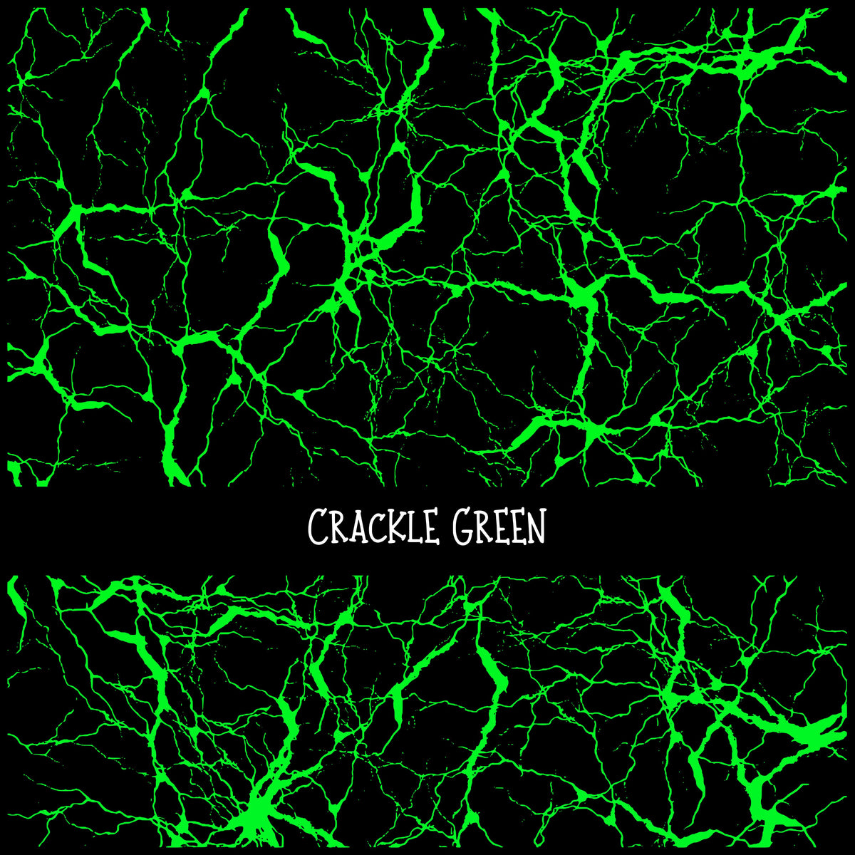 Crackle UV DTF Decal sheets 13 colors available