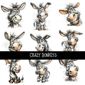Crazy Donkeys UV Decal sheet