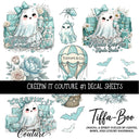 Creepin it Couture UV DTF Decal sheets 6 designs available