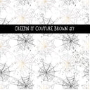 Creepin it Couture Brown UV DTF Decal sheets 9 Designs available