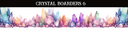 Crystals Boarders UV DTF - 8 Design Options
