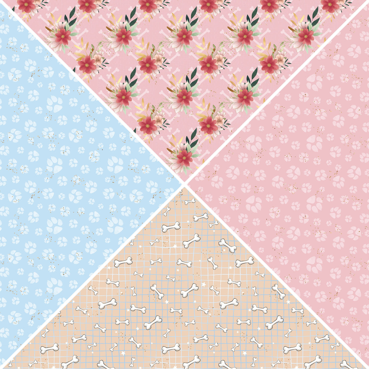 Cute dogs Vsplit Precut Vinyl