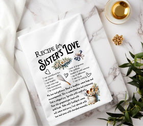 Recipe for Sister's Love DTF towel Transfer