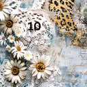 Daisies and Denim Collection 12x12 Vinyl Sheets- 12 Designs Available
