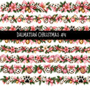 Dalmatian Christmas Torn Pages UV DTF Decal sheets 5 Designs available