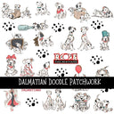 Dalmatian Doodle Patchwork Set