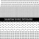 Dalmatian Doodle Patchwork Set